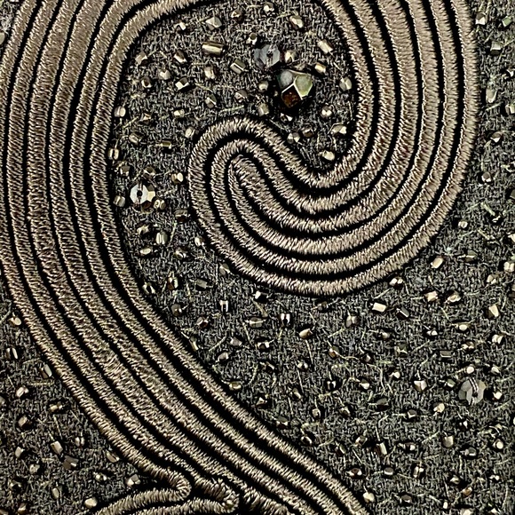 Nolan Miller Vintage oversized wool jacket open blazer detailing womens 14 - Picture 6 of 8